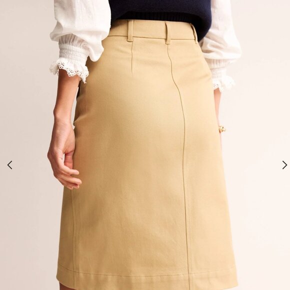 NWT Boden Utility Pocket Midi Skirt, US Size 12 Petite - Picture 5 of 5